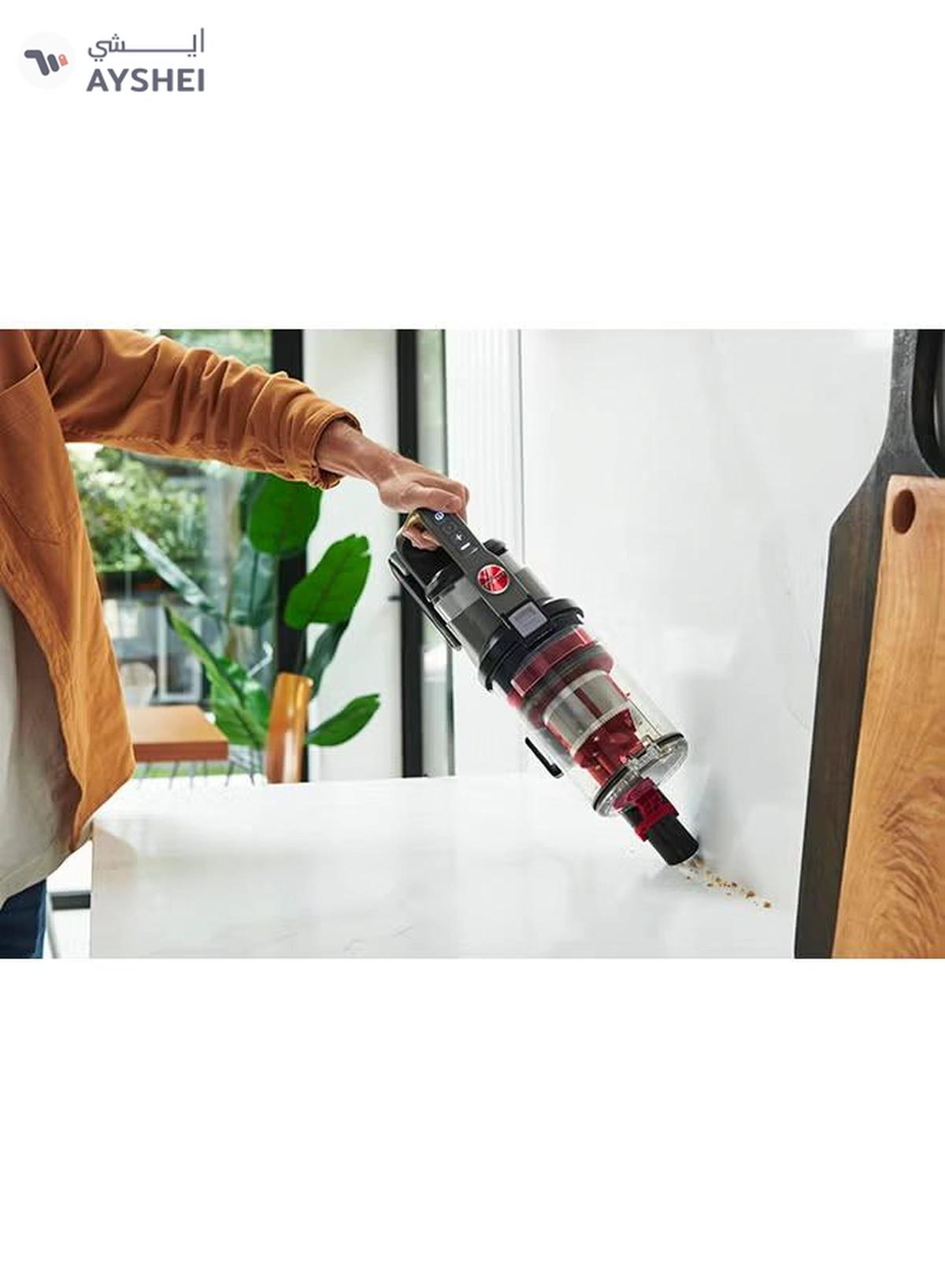 HOOVER ONEPWR Emerge Cordless Stick Vacuum Cleaner, Lightweight And Versatile, Long Lasting Battery, Cord-Free, Boost Mode, Up To 40 Minutes Runtime, Optimized For Every Floor - 0.6 L 265 W CLSV-VPME Silver-8-8