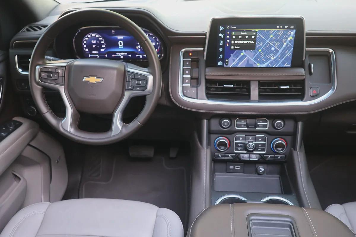 CHEVROLET TAHOE LT 4WD 5.3L V8 - GCC SPECS - UNDER WARRANTY / SERVICE 21-10-2027 - ACCIDENT FREE --12-12