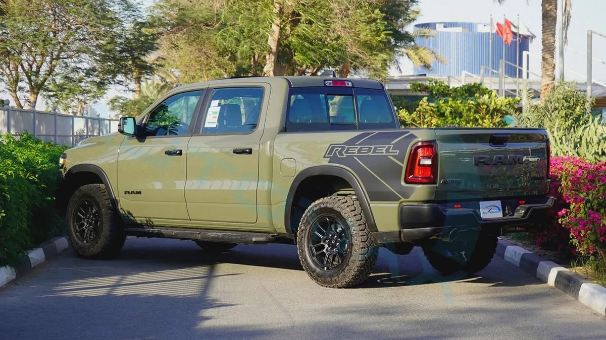 ( Only For Export ) 2026 RAM 1500 REBEL 4X4 3.0TT HURRICANE GCC BRAND NEW-4-4