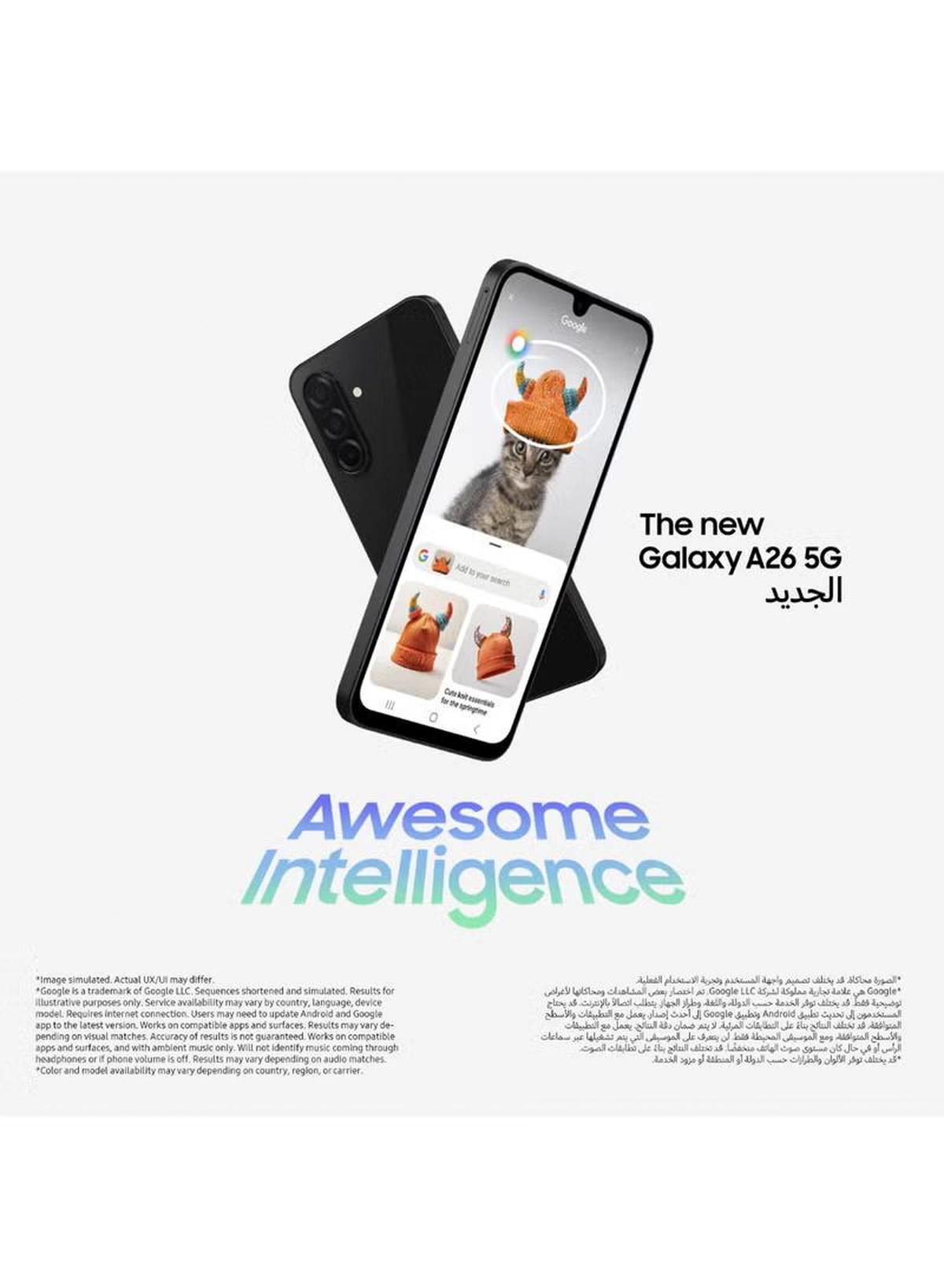 Samsung Galaxy A26 5G Dual SIM Black 6GB RAM 128GB-6-6