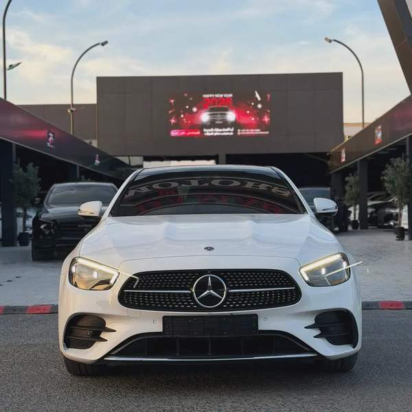 Mercedes E350 2021 | Korean Specs | Clean Title | 26K KM | White | مرسيدس E350 2021 وارد كوري كلين ت