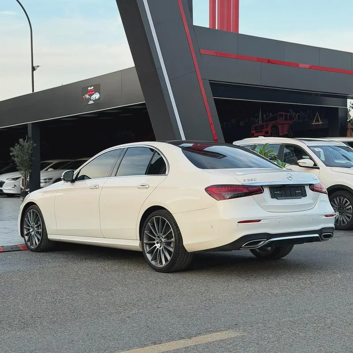 Mercedes E350 2021 | Korean Specs | Clean Title | 26K KM | White | مرسيدس E350 2021 وارد كوري كلين ت-5-5