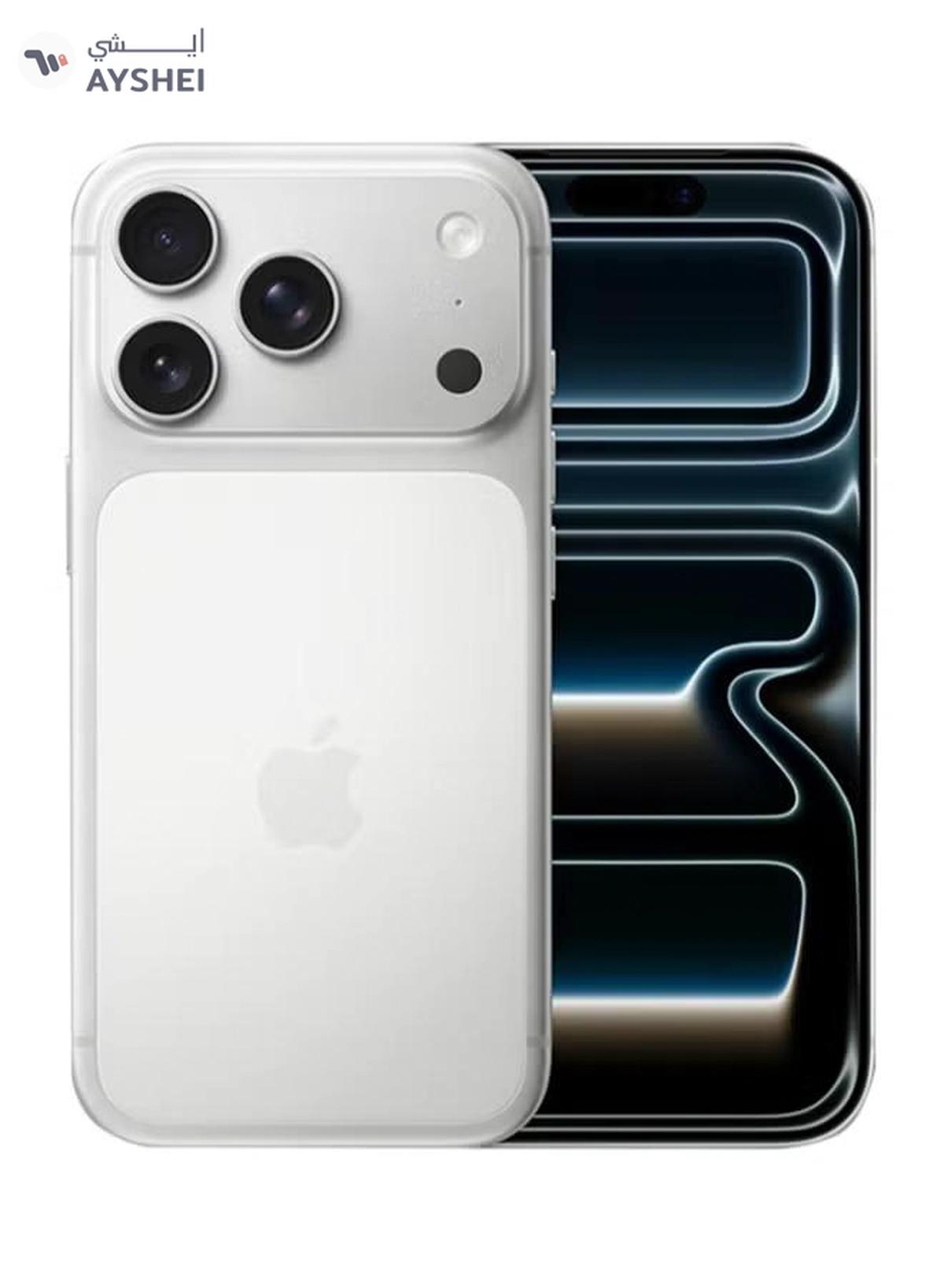 Apple iPhone 17 Pro 1TB GB Silver 5G (eSim only) With FaceTime - International Version-0-portrait