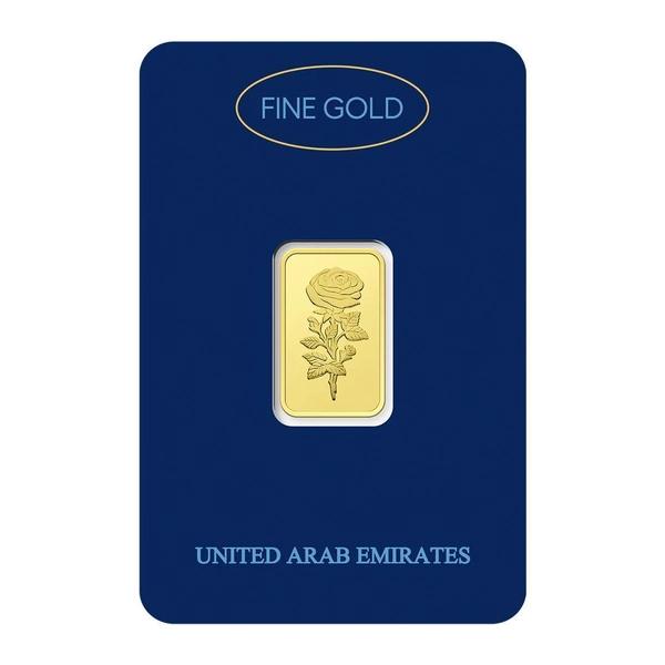 Dubai Gold 5 Grams Pure 999.9 Fine Gold Bar