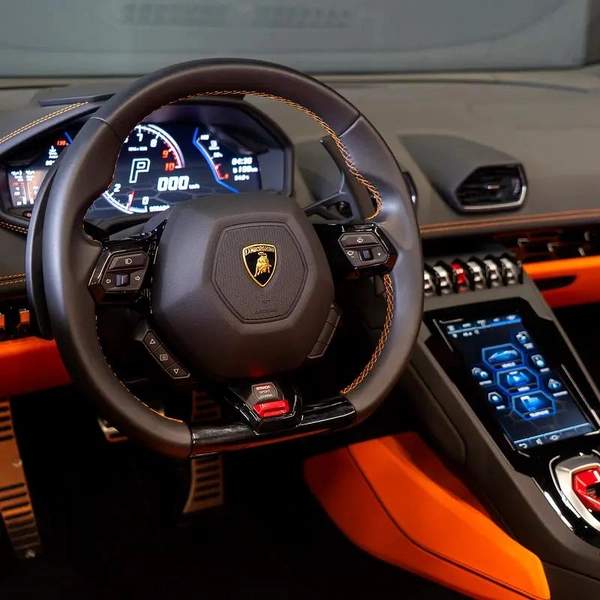AED 19,147 P.M • 0% Downpayment • Lamborghini Huracan EVO Spyder • 1 Year Warranty