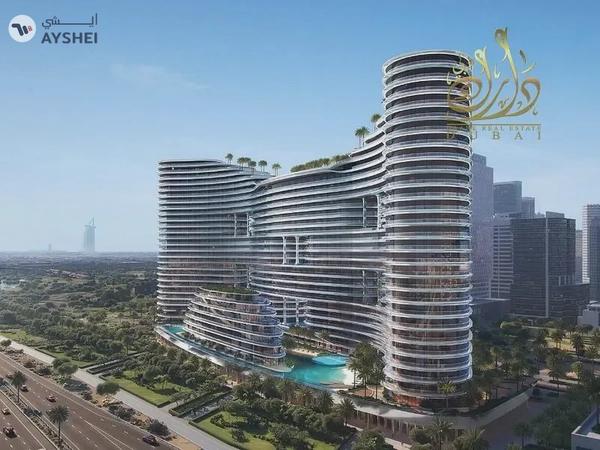 ARTIFICIAL BEACH VIEW - 3 MINS TO BURJ KHALIFA