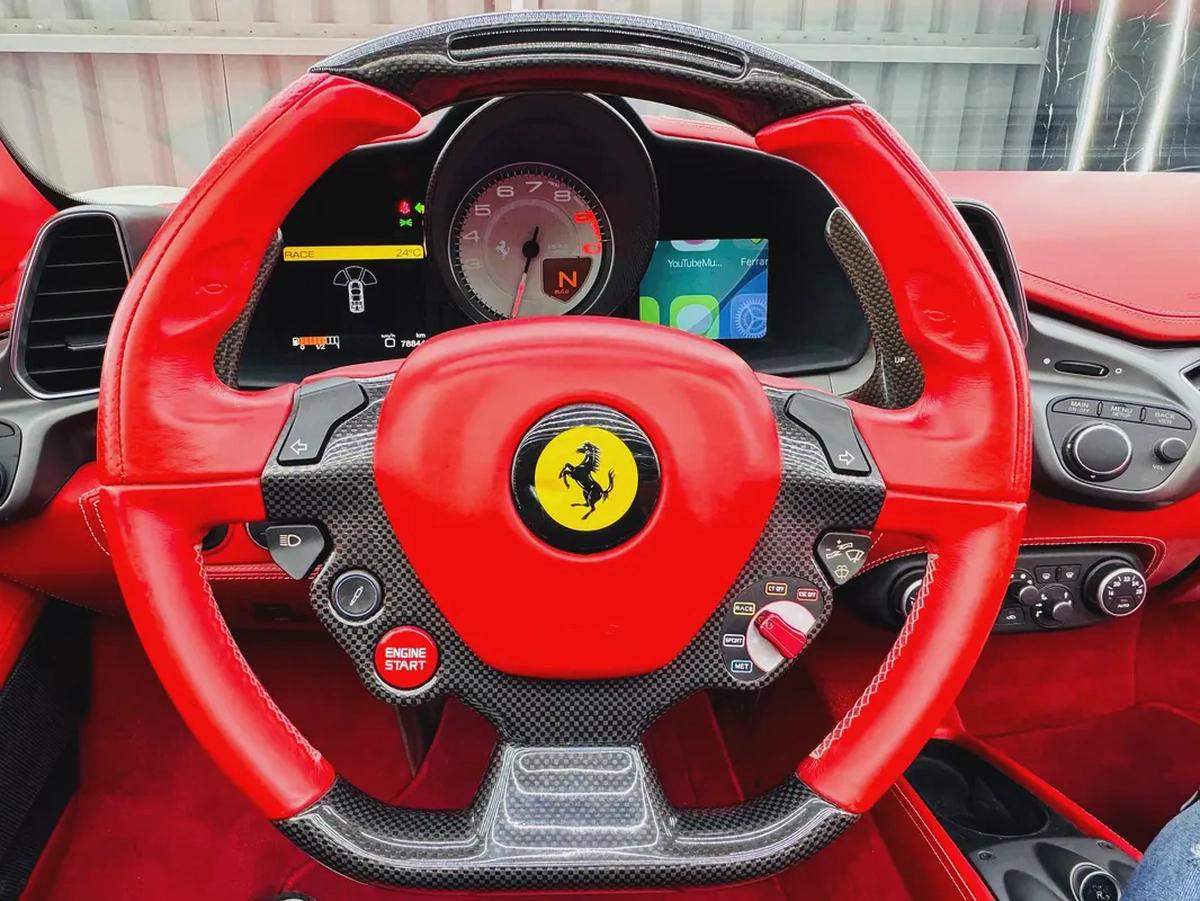 Ferrari 458 Spider 2013 GCC specs for 475,000.00 AED-17-17