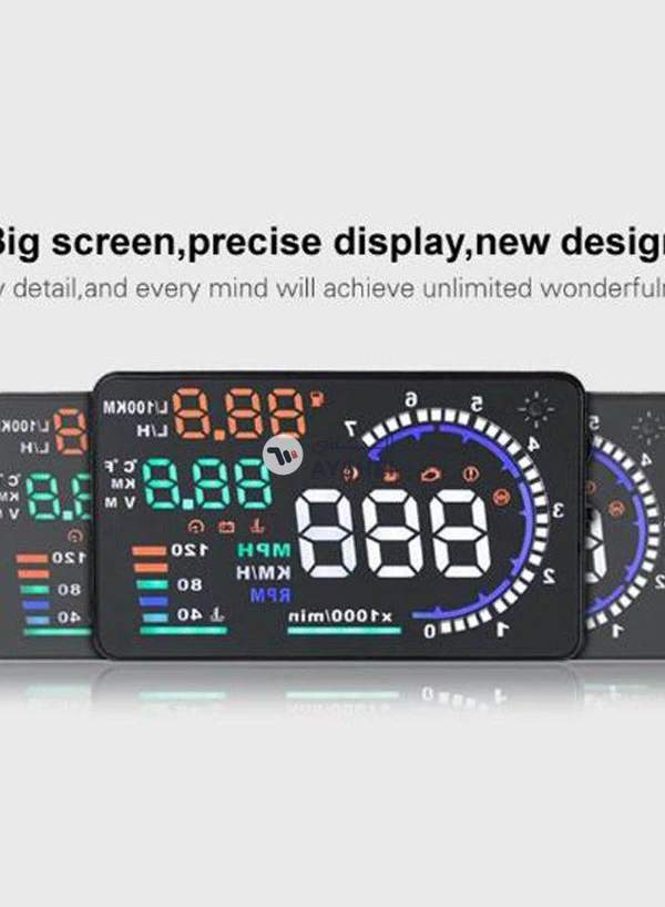 Generic Car Headup Display With OBD 2 Interface