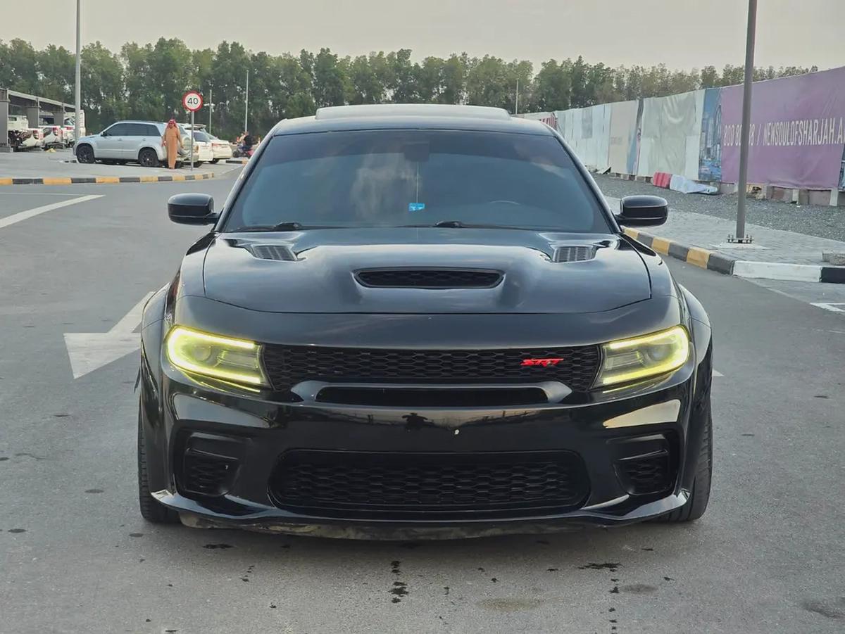 دودج تشارجر 2019 مواصفات امريكية فتحة سقف 6 سلندر SXT بحالة جيدة-3-3
