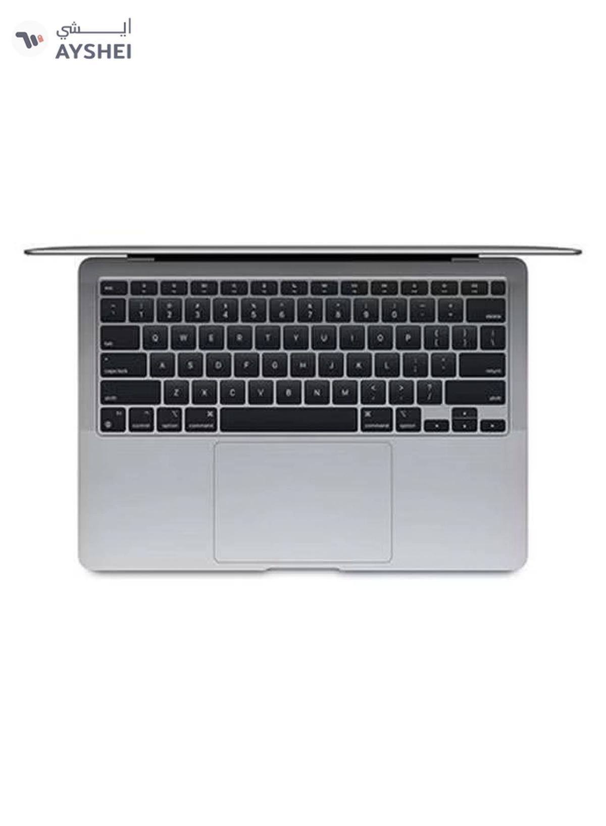 Apple MacBook Air MGN63 With 13-Inch Display, M1 Chip With 8-Core Processor And 7-Core Graphics/8GB RAM DDR4/256GB SSD/ English/Arabic Space Grey-4-4