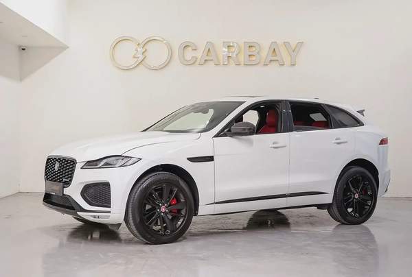 AED 2334 PM | JAGUAR F PACE R DYNAMIC 2022 | UNDER AGENCY WARRANTY SERVICE CONTRACT SEPT 2027| GCC