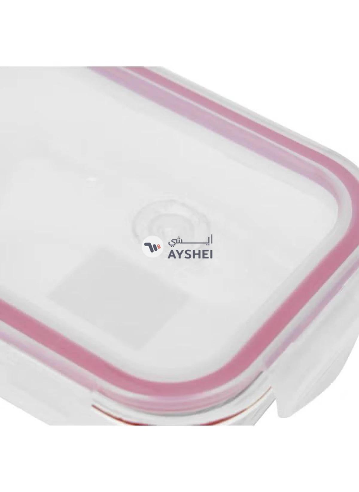 DELCASA Airtight Glass Container 400ml Leak-Proof Tiffin DC2376 Dishwasher/ Oven/ Freezer Safe-1-1