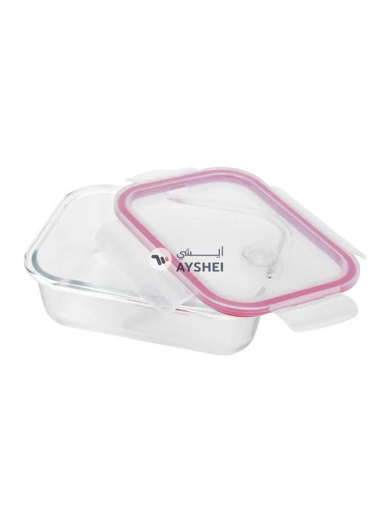 DELCASA Airtight Glass Container 400ml Leak-Proof Tiffin DC2376 Dishwasher/ Oven/ Freezer Safe-1-portrait