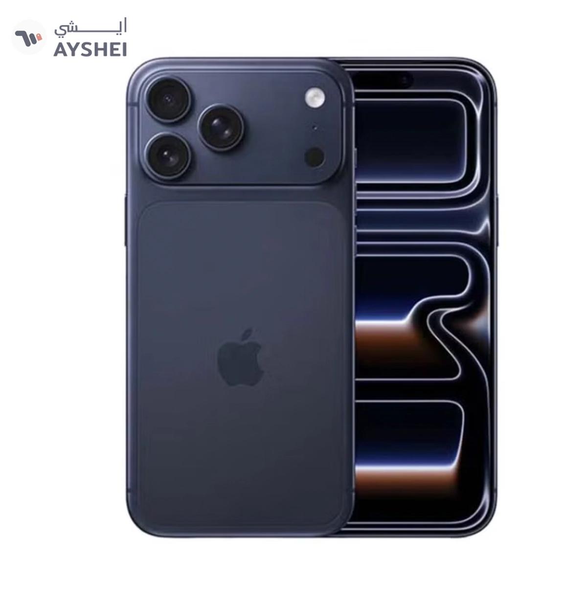 Apple iPhone 17 Pro Max 256 GB Deep Blue 5G (eSim only) With FaceTime - International Version-0-portrait