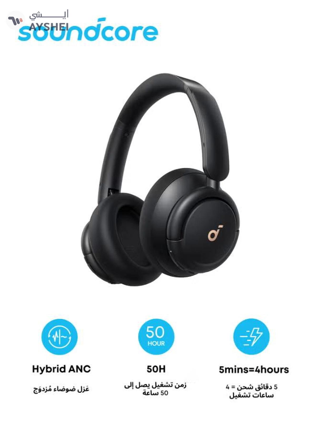 Soundcore Q30 Hybrid Active Noise Cancelling Headphone-0-portrait