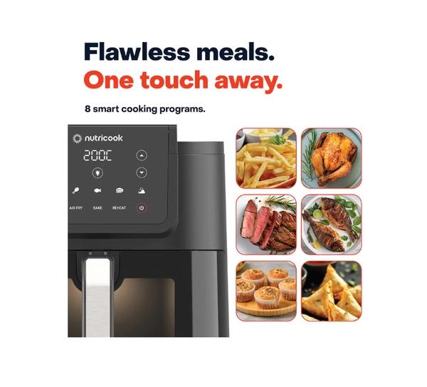 nutricook Air Fryer Slim XL,7.6L, 2.4KG, Extra-Large Basket
