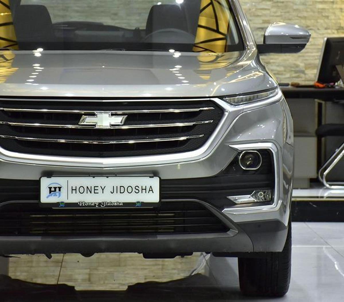 Chevrolet Captiva Premier ( 2023 Model ) in Grey Color GCC Specs-3-3