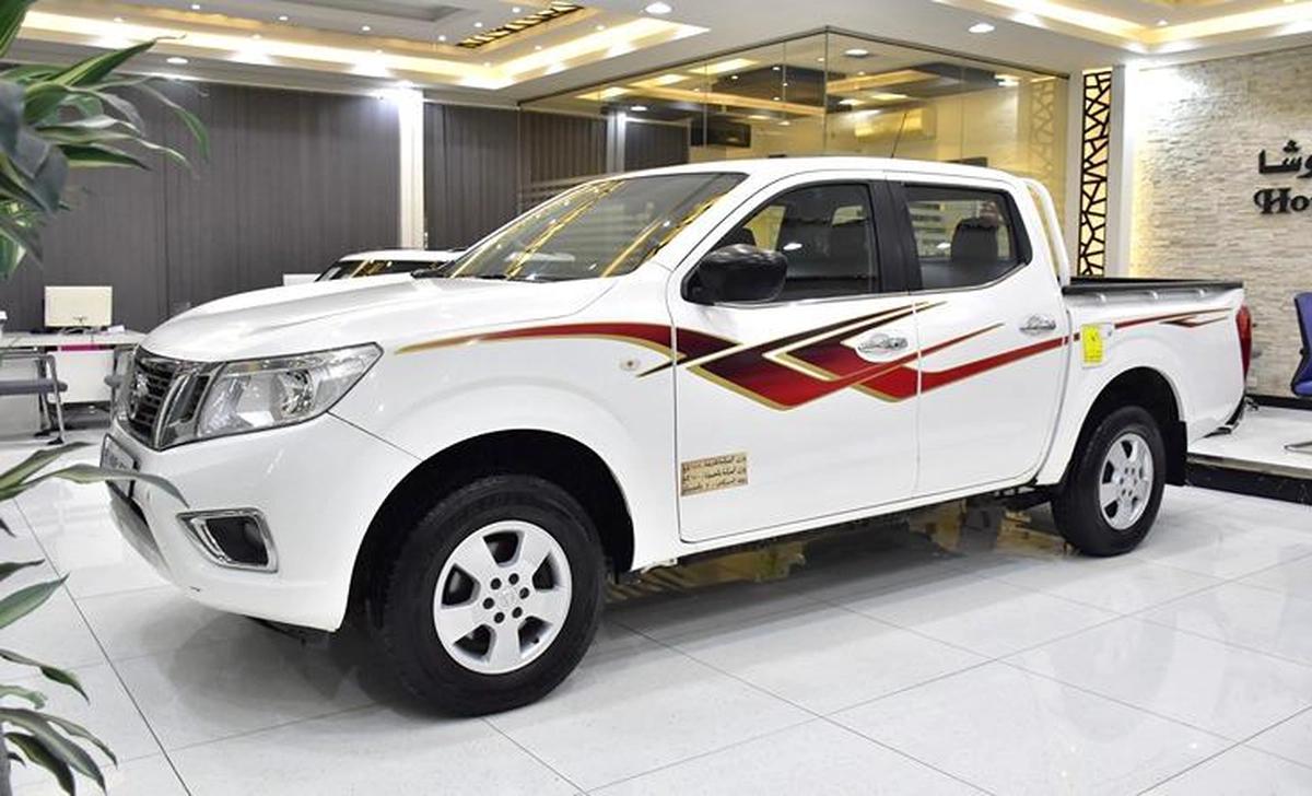 Nissan Navara SE ( 2020 Model ) in White Color GCC Specs-0-0
