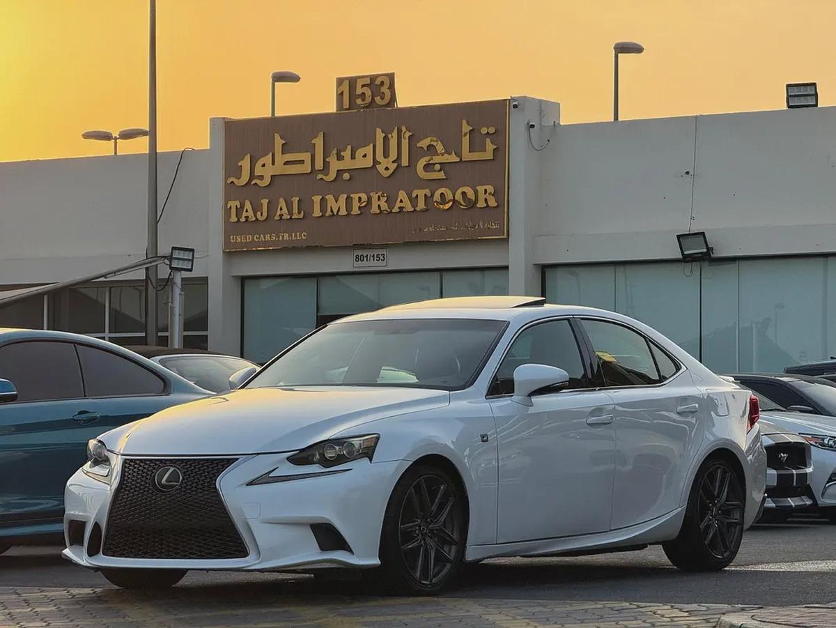 لكزس IS350 V6 3.5L F-SPORT موديل 2015 وارد فل اولشن بحاله الوكاله-3-3