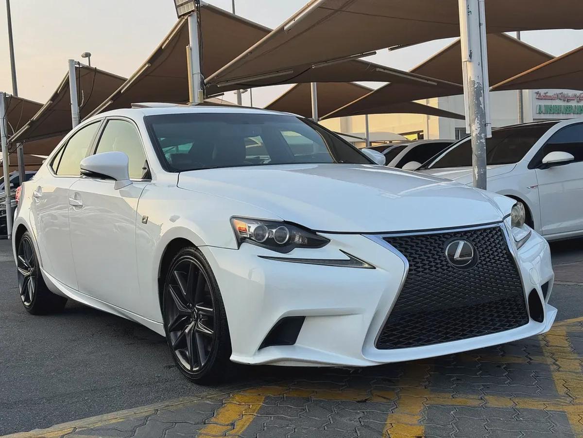 لكزس IS350 V6 3.5L F-SPORT موديل 2015 وارد فل اولشن بحاله الوكاله-4-4