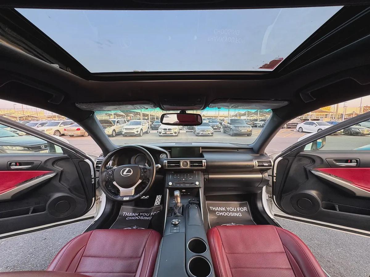 لكزس IS350 V6 3.5L F-SPORT موديل 2015 وارد فل اولشن بحاله الوكاله-9-9