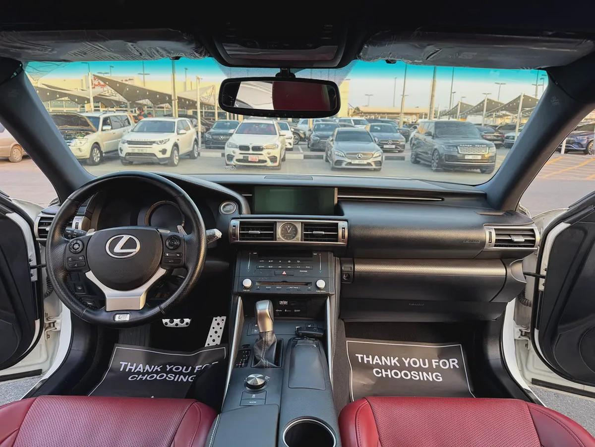 لكزس IS350 V6 3.5L F-SPORT موديل 2015 وارد فل اولشن بحاله الوكاله-10-10