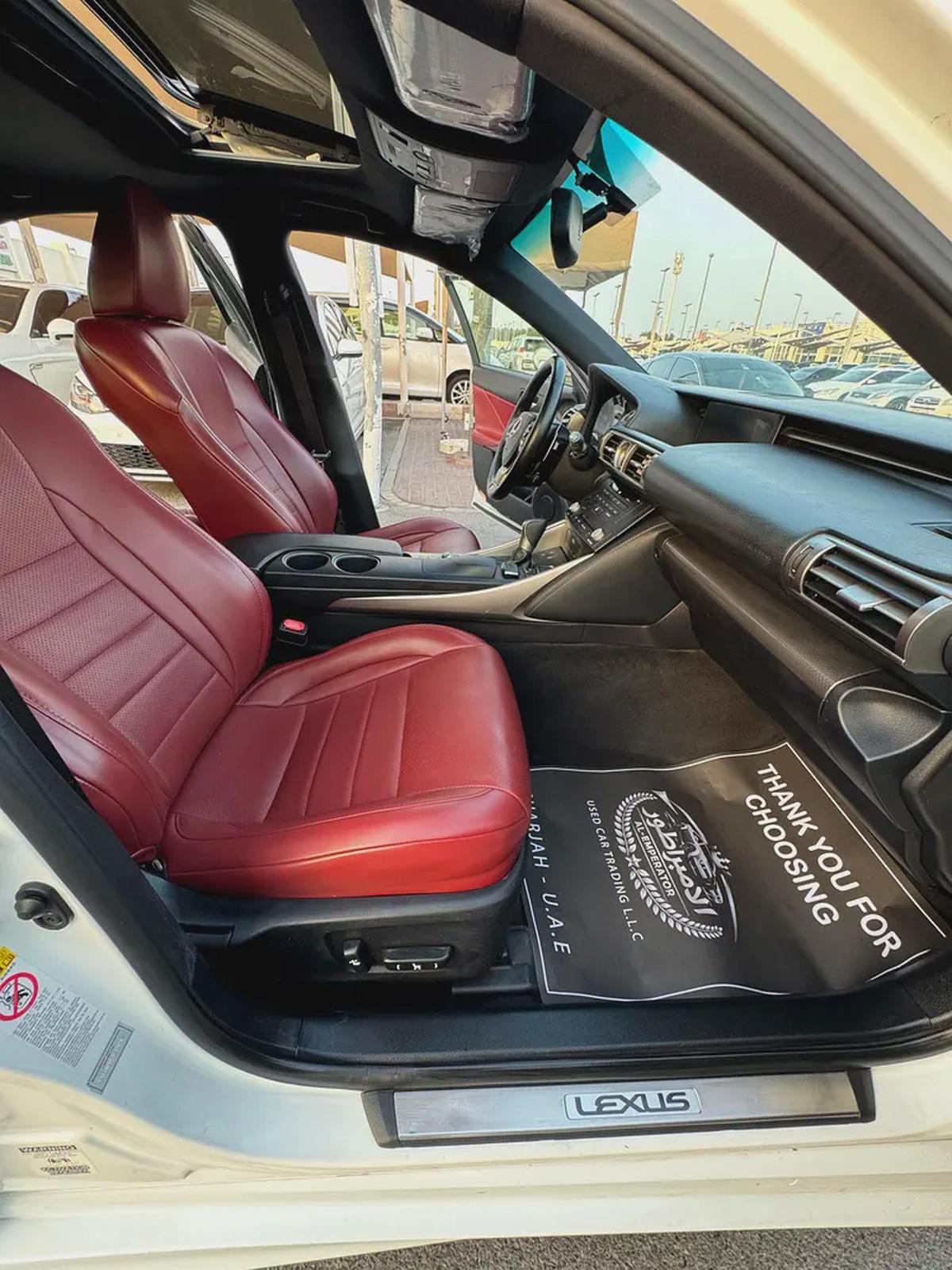 لكزس IS350 V6 3.5L F-SPORT موديل 2015 وارد فل اولشن بحاله الوكاله-19-19