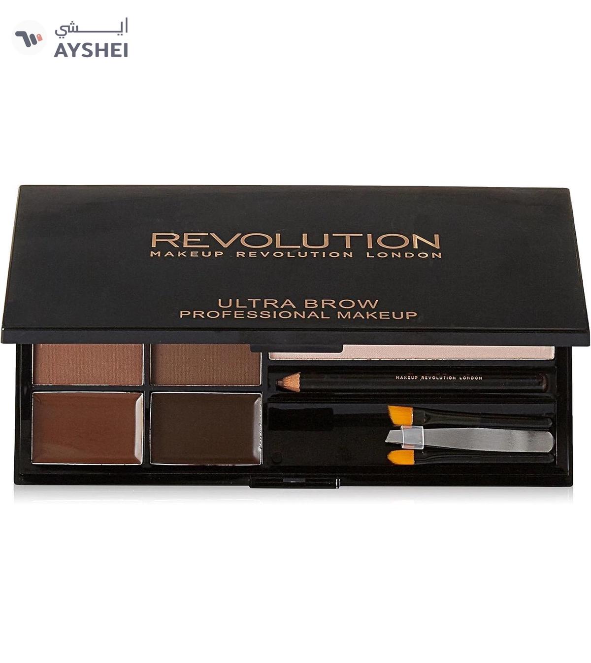 Revolution Beauty London Ultra Brow Palette, Medium ToDark, 8 Shades, 19g-2-2