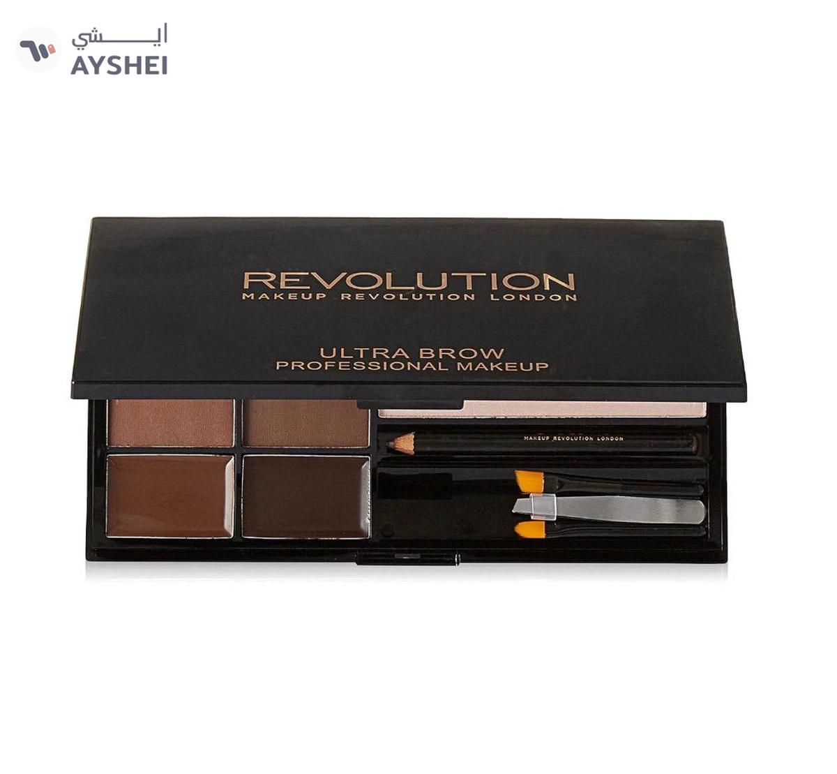 Revolution Beauty London Ultra Brow Palette, Medium ToDark, 8 Shades, 19g-3-3