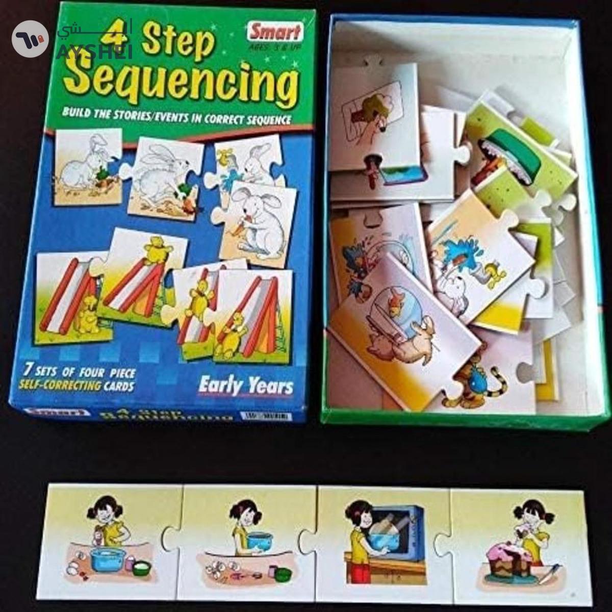 Smart 4 Step Sequencing, Multicolor (Pack of 1)-0-portrait