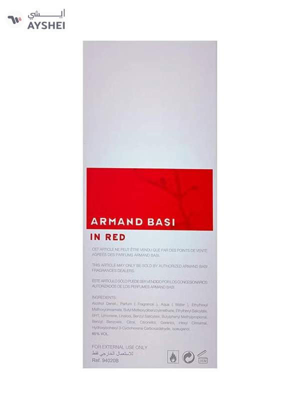ARMAND BASI In Red EDT 100ml