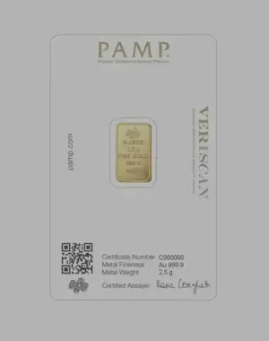 PAMP 24KT - 2.5g Suisse Pamp