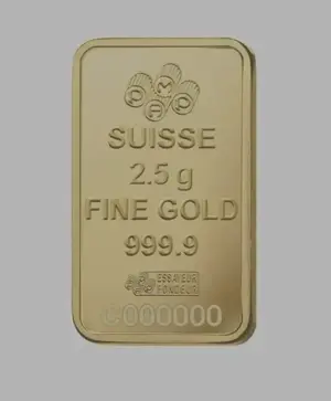 PAMP 24KT - 2.5g Suisse Pamp