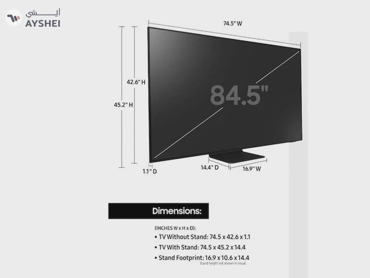 Renewed - Samsung 85" QN90A Neo QLED 4K HDR Smart TV 85QN90A-1-1