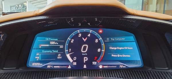 2020-Chevrolet Corvette Stingray-Full option-Excellent Condition-Full Service History