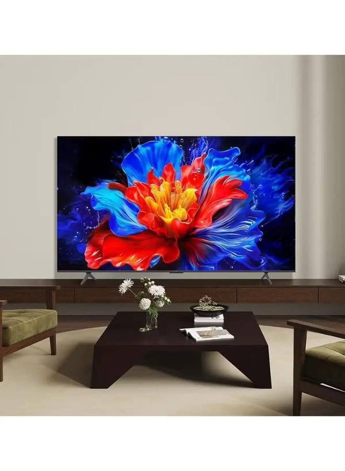 TCL 85 Inch P8K QLED TV | 4K UHD Google TV | AiPQ Pro Processor | 144Hz Native Refresh Rate, Dolby Vision, HDR10+, HLG | ONKYO 2.1 Hi-Fi System | HVA Panel | DTS Virtual X | Bezel-less Design | Game Master - International Version 85P8K Black-2-2