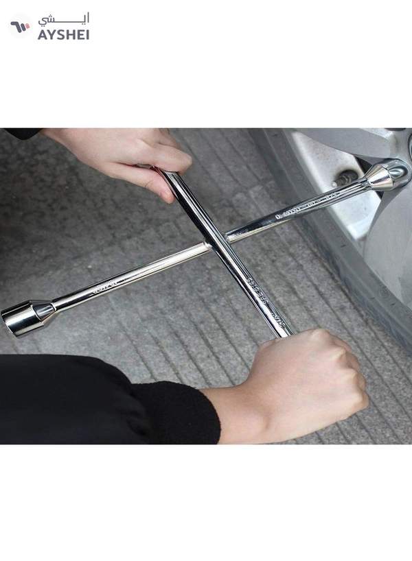 ABBASALI Wheel Spanner for Car Bolts 17,19,21,25mm