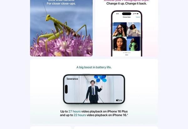 Apple iPhone 16 (128 GB) - Ultramarine