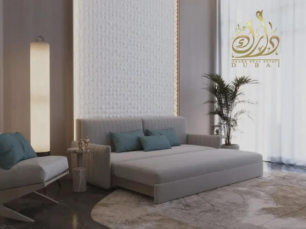 Furnished 1BR Apartment | Greenfield by Samana | Balcony & Pool Access-2-2