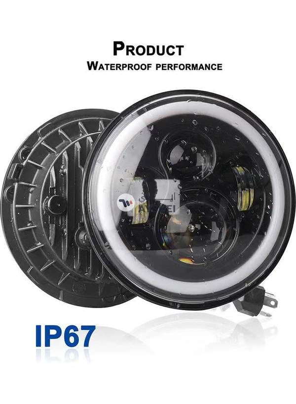 Generic Motorcycle Car Headlight For Jeep Wrangler