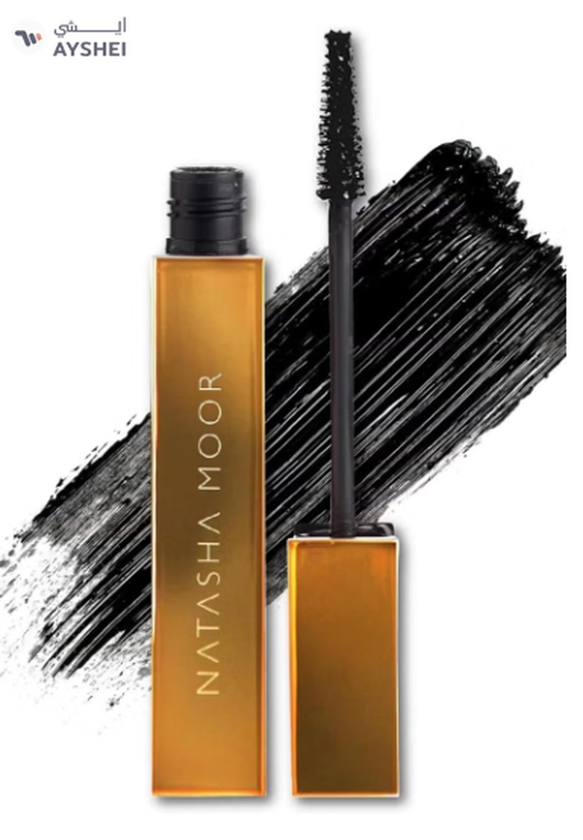 Natasha Moor: Black Mascara “Moor Power” | Waterproof & Smudge proof-0-portrait