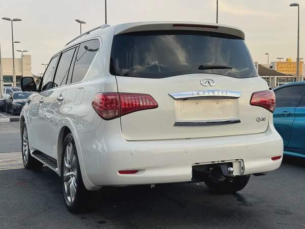 إنفينيتى QX80 موديل 2014 خليجى فل اوبشن بحاله الوكاله