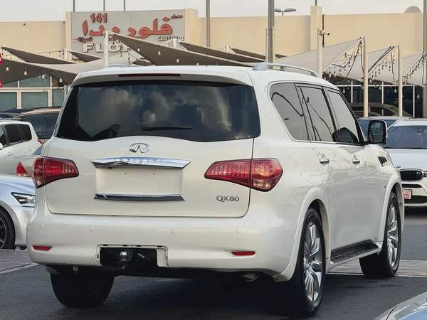 إنفينيتى QX80 موديل 2014 خليجى فل اوبشن بحاله الوكاله