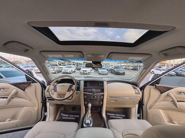 إنفينيتى QX80 موديل 2014 خليجى فل اوبشن بحاله الوكاله