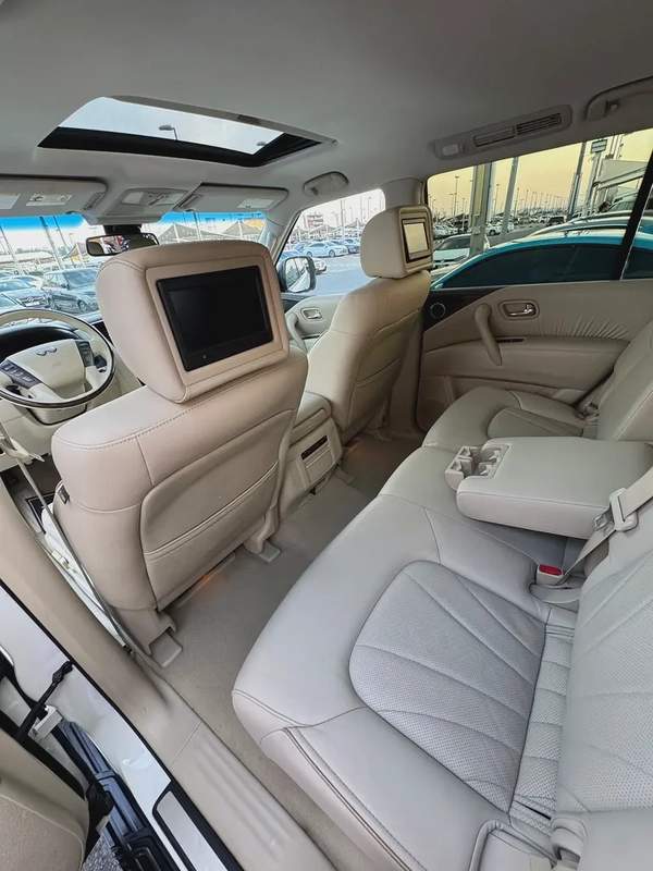 إنفينيتى QX80 موديل 2014 خليجى فل اوبشن بحاله الوكاله
