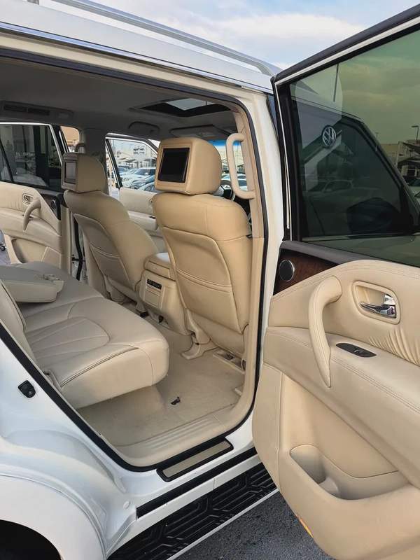 إنفينيتى QX80 موديل 2014 خليجى فل اوبشن بحاله الوكاله
