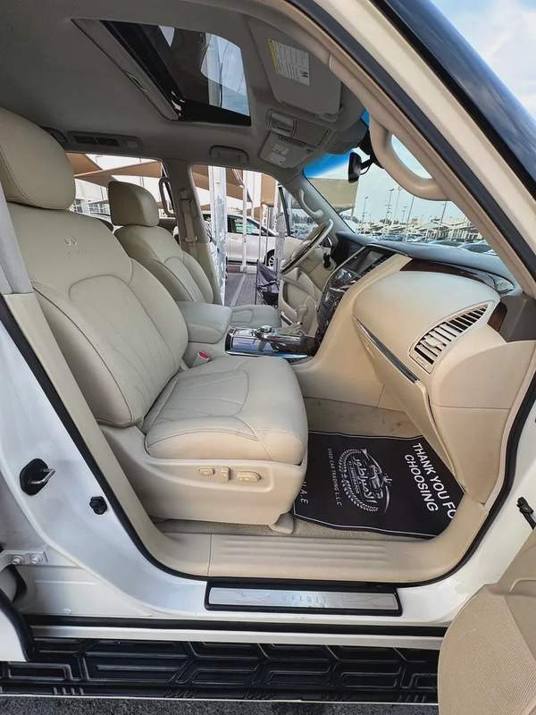 إنفينيتى QX80 موديل 2014 خليجى فل اوبشن بحاله الوكاله