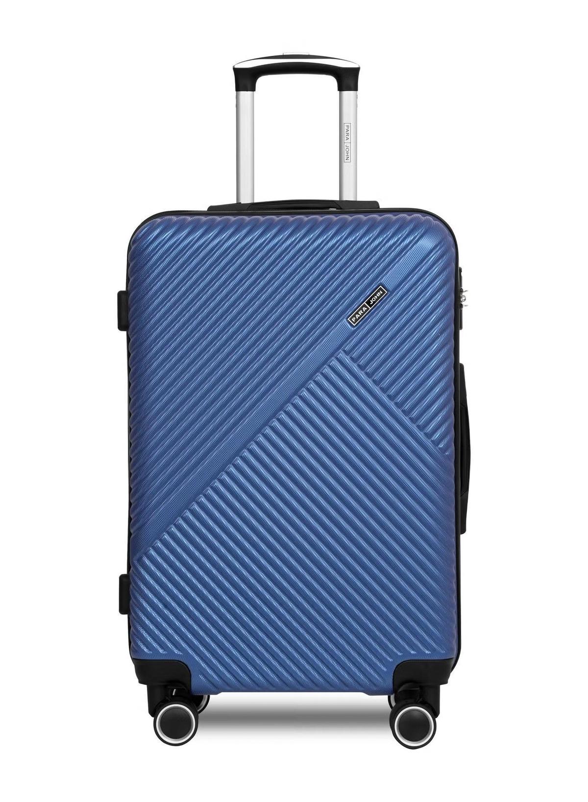 PARAJOHN Large Size Lightweigh ABS Hardside Spinner Luggage Trolley -28 Inch Navy-0-portrait