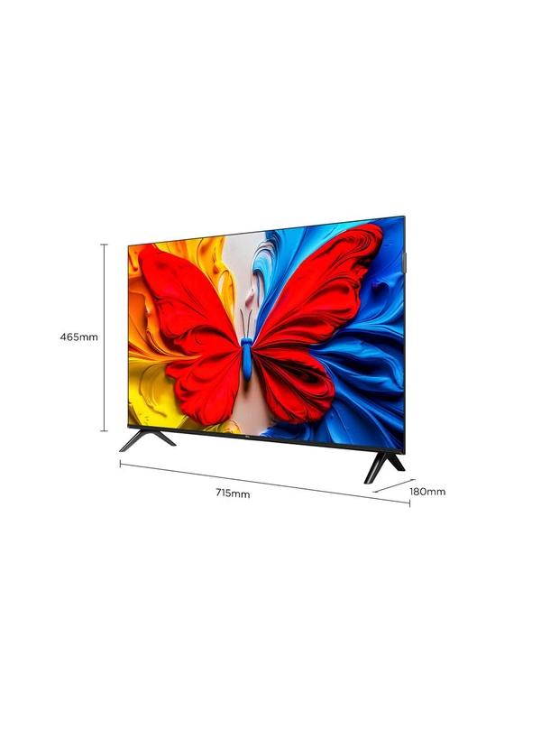 TCL 32 Inch Smart TV QLED HDR 10 Google TV, Dolby Audio, 60Hz, Game Mode, Multiple Eye Care with Slim Design (2025 Model), 32S5K Black