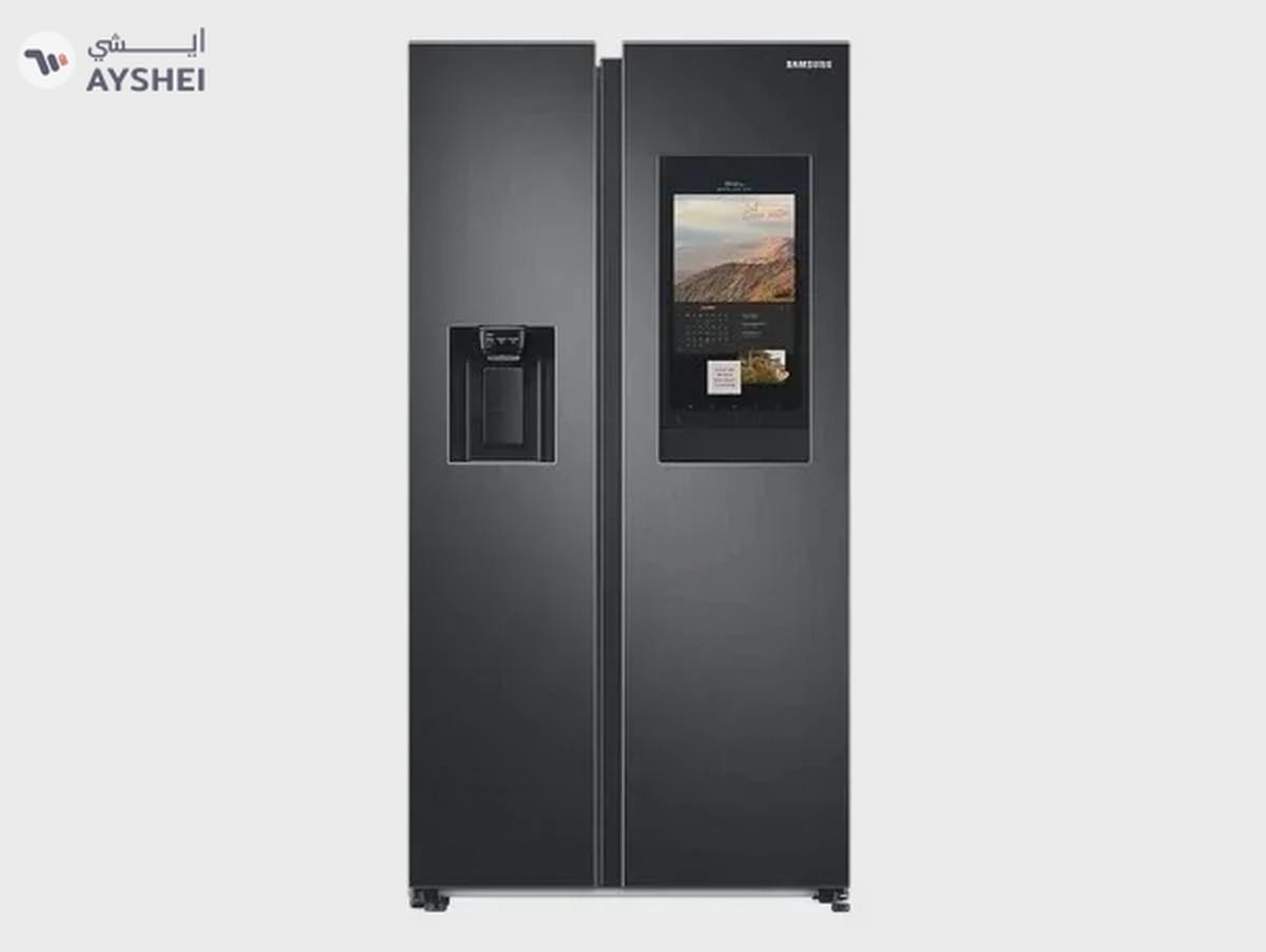 Samsung Family Hub™ SpaceMax™ RS6HA8891B1 American Style Smart Fridge Freezer - Black Stainless-0-landscape